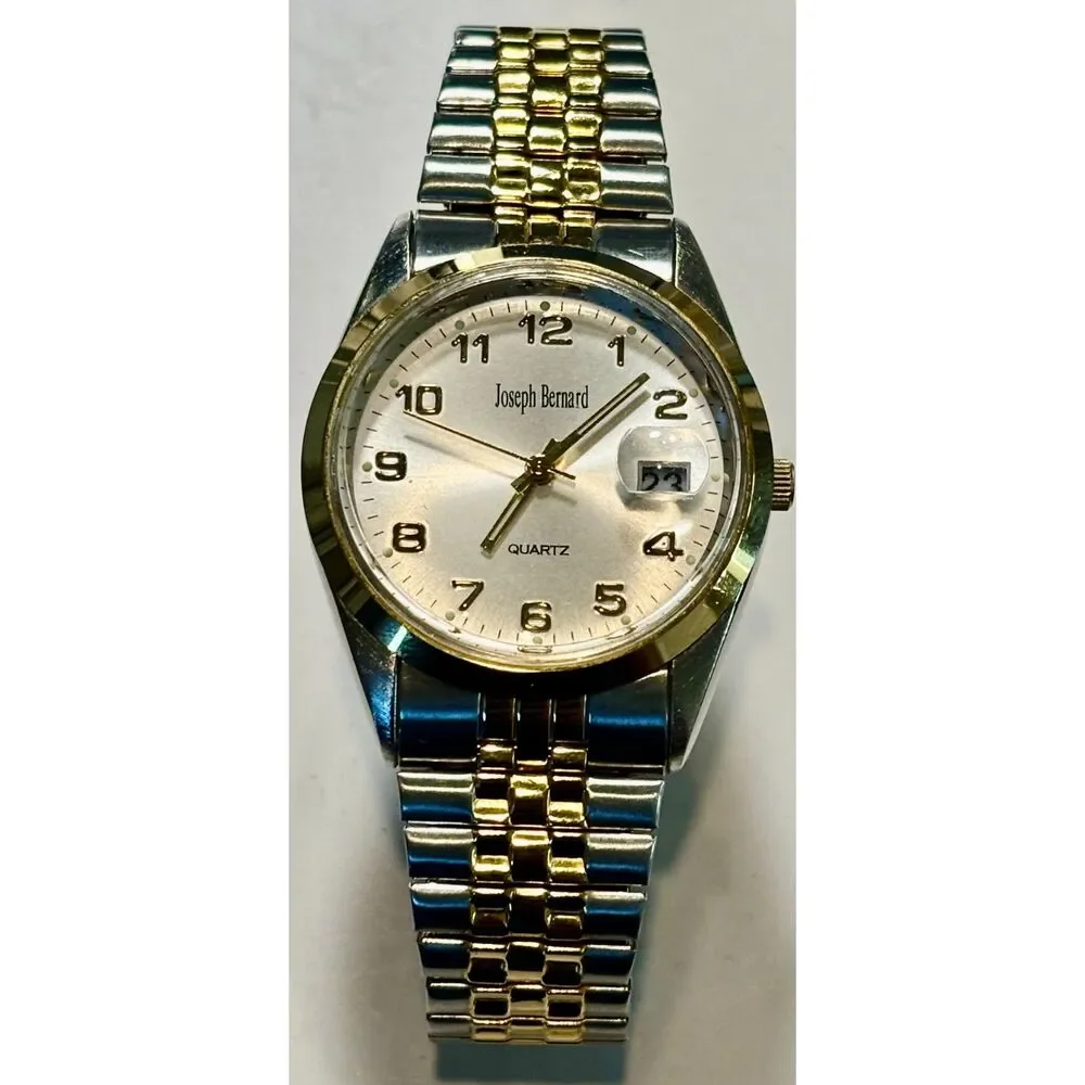 Joseph Bernard Two-Tone Men’s Watch – Great Condition with Box!